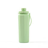 NNEDSZ Green 600ml Silicone Collapsible Water Bottle - Portable and Eco-Friendly Hydration Solution