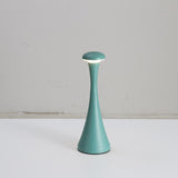 NNEDSZ Green Modern Minimalist LED Mushroom Lamp - Touch Control Rechargeable Night Light