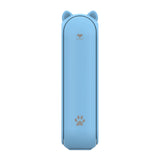 NNEDSZ Blue Portable Foldable Mini Fan with USB Power Bank