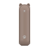 NNEDSZ Brown Portable Foldable Mini Fan with USB Power Bank