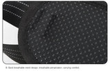 NNEDSZ Black Adjustable Running Waist Pack with Water Bottle Holder, Reflective Design, and Multiple Storage Pockets for Outdoor Activities