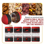 NNEDSZ Green Interactive Dog Slow Feeder Toy - Food Dispenser Ball for Healthy Digestion