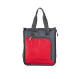 NNEDSZ Red Portable Insulated Lunch Bag for Office, Picnic, and Grocery Use