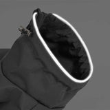 NNEDSZ XXL Laser Adjustable Waterproof Reflective Dog Raincoat with Harness Design