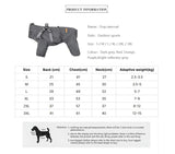NNEDSZ XXL Laser Adjustable Waterproof Reflective Dog Raincoat with Harness Design
