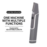 NNEDSZ Rechargeable Electric Hair Epilator with Adjustable Length - Multipurpose Grooming Tool