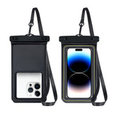 NNEDSZ Black Floating Waterproof Phone Pouch - Secure and Durable