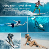 NNEDSZ Pink Floating Waterproof Phone Pouch - Secure and Durable