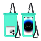 NNEDSZ Green Floating Waterproof Phone Pouch - Secure and Durable