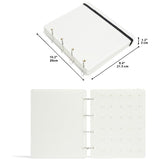 NNEDSZ Black Felt Storage Book for Shoe Charms and Pin Collectibles, Durable Organizer