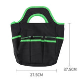 NNEDSZ Green 8-Piece Heavy-Duty Gardening Tool Set with Ergonomic Handles and Storage Bag