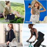 NNEDSZ Green Stylish Canvas Briefcase Tote Bag with Large Capacity for Women