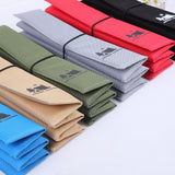 NNEDSZ Beige Portable Outdoor Folding Seat Cushion - 42cm x 32cm for Camping and Hiking
