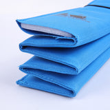 NNEDSZ Beige Portable Outdoor Folding Seat Cushion - 42cm x 32cm for Camping and Hiking