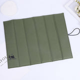 NNEDSZ Green Portable Outdoor Folding Seat Cushion - 42cm x 32cm for Camping and Hiking
