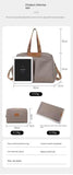 NNEDSZ Grey Multi-functional Baby Diaper Bag with Changing Mat - Travel & Stroller-Friendly Design
