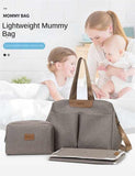 NNEDSZ Black Multi-functional Baby Diaper Bag with Changing Mat - Travel & Stroller-Friendly Design