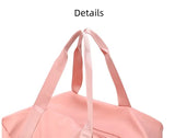 NNEDSZ Purple Stylish Gym Travel Bag with Shoe Compartment, Lightweight and Durable Design