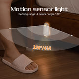 NNEDSZ LED Motion Sensor Toilet Night Light - 8-Color Adjustable Glow with Modern Design