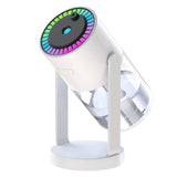 NNEDSZ White Starry Night Projector Humidifier - Night Light with Romantic Mist Effect