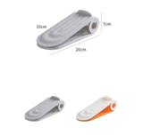 NNEDSZ 2 PCS Orange Adjustable Shoe Slot Organizer - Space-Saving Shoe Storage Solution for Closet and Shelf