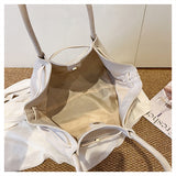 NNEDSZ Dark Brown Elegant Suede Tote Bag - Soft and Stylish Handbag for Everyday Use