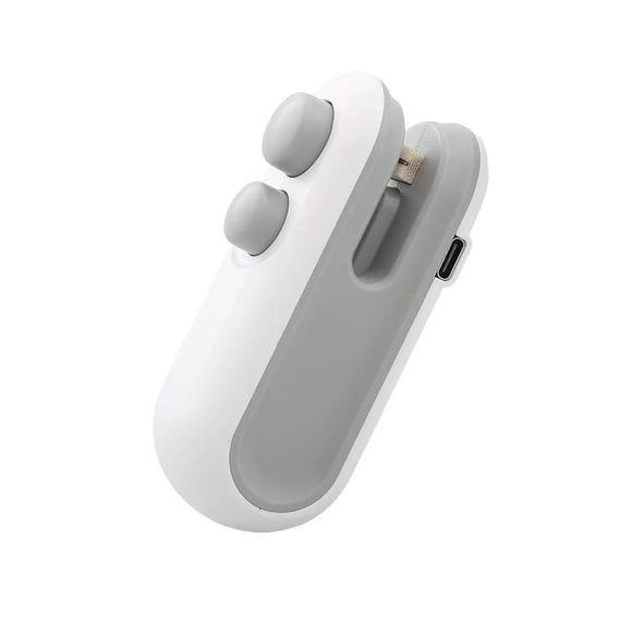 NNEDSZ 4 PCS White Portable Magnetic Sealing Machine with Easy-to-Carry Compact Design