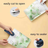 NNEDSZ 4 PCS White Portable Magnetic Sealing Machine with Easy-to-Carry Compact Design