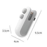 NNEDSZ 4 PCS White Portable Magnetic Sealing Machine with Easy-to-Carry Compact Design