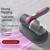 NNEDSZ Gold Portable UV Mattress Cleaner, Handheld Wireless Dust Mite Vacuum, Home UV Sterilizer for Bed, Fabric & Upholstery