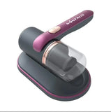 NNEDSZ Purple Portable UV Mattress Cleaner, Handheld Wireless Dust Mite Vacuum, Home UV Sterilizer for Bed, Fabric & Upholstery