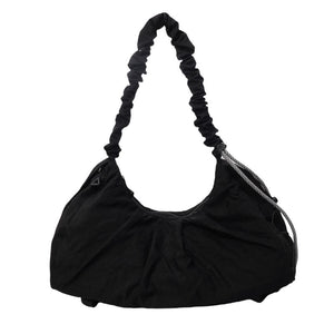 NNEDSZ Black Fashionable Lightweight Shoulder Bag - Compact Fitness Yoga Sports Bag for Women, Casual Training Bag