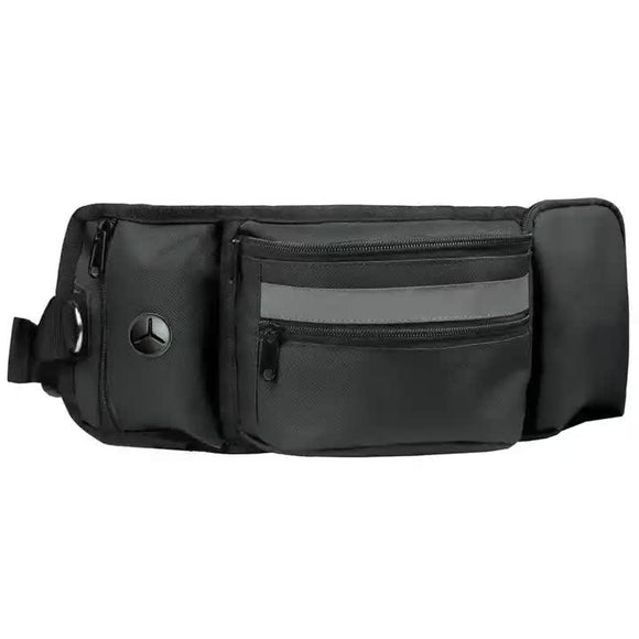 NNEDSZ Black Portable Dog Training Bag - Multi-Function Pet Snack Pouch, Waste Bag Holder, and Training Waist Bag for Dog Walking and Outdoor Adventures