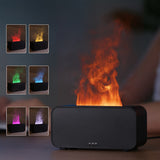 NNEDSZ Black Timing Simulation Aroma Diffuser Usb Household Flame Humidifier Aromatherapy Machine Spray Air Flame Humidifier Diffuser