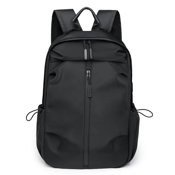 NNEDSZ Black Casual Korean Style Backpack – Versatile Laptop Bag for Students, Business, and Travel – Fashionable and Practical