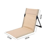 NNEDSZ White Outdoor Folding Lawn Chair with Backrest - Lightweight, Portable Camping Chair, Beach & Park Recliner, Easy-to-Carry for Relaxing Outdoors