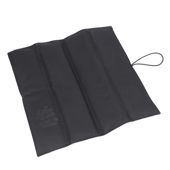 NNEDSZ 4 PCS Black Portable Waterproof Outdoor Picnic Mat, Moisture-Proof Thermal Seat Pad, Foldable and Lightweight Travel Cushion