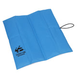 NNEDSZ 4 PCS Blue Portable Waterproof Outdoor Picnic Mat, Moisture-Proof Thermal Seat Pad, Foldable and Lightweight Travel Cushion