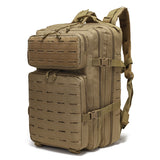 NNEDSZ Khaki Outdoor sports backpack Large capacity travel commuter backpack Water-proof multifunctional backpack