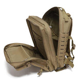 NNEDSZ Khaki Outdoor sports backpack Large capacity travel commuter backpack Water-proof multifunctional backpack
