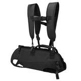 NNEDSZ S Black Multifunctional Pet Backpack with Adjustable Straps, Outdoor Assist Walking Harness Carrier for Dogs And Cycling Dog Backpack