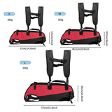 NNEDSZ M Red Multifunctional Pet Backpack with Adjustable Straps, Outdoor Assist Walking Harness Carrier for Dogs And Cycling Dog Backpack