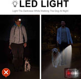 NNEDSZ Black And Orange Ultrasonic Dog Bark Control Device, Rechargeable Dog Trainer with LED Flashlight, Portable Anti-Barking Tool