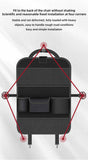 NNEDSZ Grey Car Seat Back Organizer with Foldable Tray, Leather Backseat Storage Bag, Multi-Pocket Vehicle Organizer