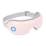 NNEDSZ Pink Air Compression Eye Massager, Heated Eye Massager with Vibration & Bluetooth Music, Portable Eye Care Device
