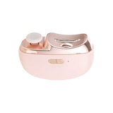 NNEDSZ Pink Automatic Electric Nail Clipper & Grinder - Multi-Functional Safe Nail Trimmer for Adults & Kids