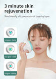 NNEDSZ Green Electric Bath Brush & Multi-Functional Massager - Long Handle Waterproof Body Cleansing Tool