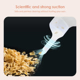 NNEDSZ Black Electric Earwax Removal Tool - LED Light Ear Cleaner for Adults and Kids, USB Rechargeable with Multiple Tips