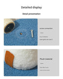 NNEDSZ Red Durable Mushroom Cat Scratching Post - Anti-Slip, No Debris Cat Scratch Pad with Sofa Protection for Small Cats