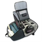 NNEDSZ Waterproof DSLR Camera Backpack - Multifunctional large-capacity camera bag that easily carries a tripod mount and headphone jack